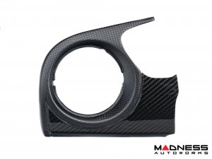FIAT 500 Custom Dashboard - Carbon Fiber - Matte/ Clear